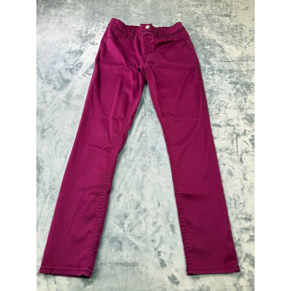 Girl's Jordache Legging Size XL (14-16) Red-Violet
